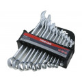 35312; Key set; combination spanner; Chrom-vanadium steel; Pcs: 12; PROLINE