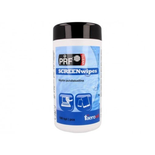 SCREEN WIPES 100PCS; Wipe: cloth; 100pcs; 140x140mm; cleaning; PRF SCREEN WIPES 100PCS; Wipe: cloth; 100pcs; 140x140mm; cleaning; PRF