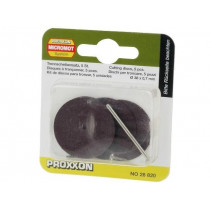 28820; Corundum disk; Ø: 38mm; Thk: 0.7mm; Mat: corundum; PROXXON