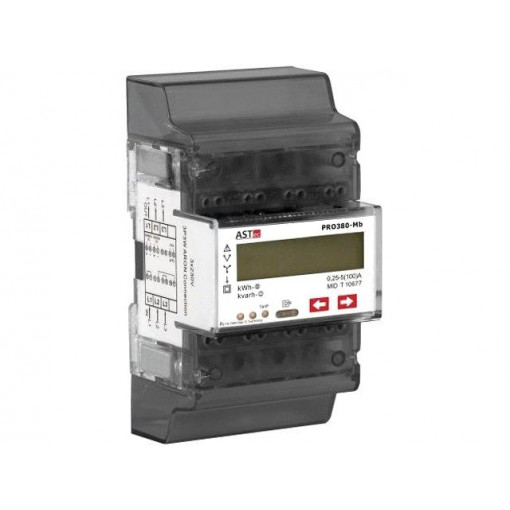ASTEC PRO380S; Electric energy meter; digital; 70x140x63mm; 140x70x63mm; 