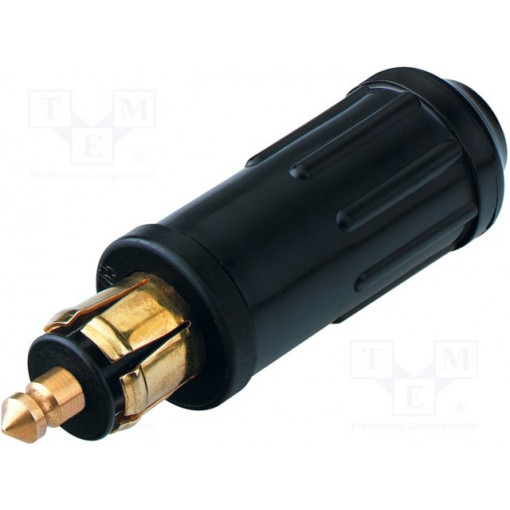 53005001; Cigarette lighter plug; screw terminal; 15A; Sup.volt: 12÷24VDC; PRO CAR