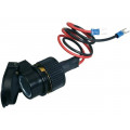 57607550; Car lighter socket adapter; car lighter socket x1; 10A; black; PRO CAR