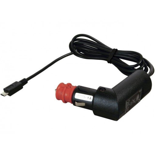 ; Automotive/main power supply; USB micro plug; 2A; 5V/2.1A; black; PRO CAR