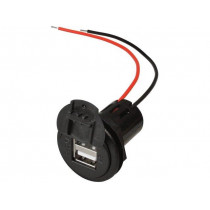 67321600; Automotive power supply; USB A socket x2; 5A; Sup.volt: 12÷24VDC; PRO CAR 67321600; Automotive power supply; USB A socket x2; 5A; Sup.volt: 12÷24VDC; PRO CAR