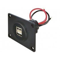 67322500; Automotive power supply; USB A socket x2; 5A; Sup.volt: 12÷24VDC; PRO CAR 67322500; Automotive power supply; USB A socket x2; 5A; Sup.volt: 12÷24VDC; PRO CAR