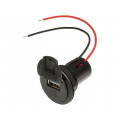 67331600; Automotive power supply; USB B socket; 3A; Sup.volt: 12÷24VDC; PRO CAR
