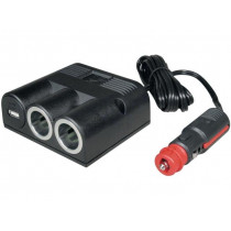 67335500; Automotive power supply; USB A socket,car lighter socket x2; PRO CAR 67335500; Automotive power supply; USB A socket,car lighter socket x2; PRO CAR