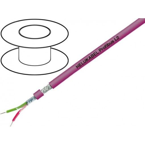 80384; Wire; PROFIBUS; 1x22AWG; solid; Cu; PVC; grey; HELUKABEL 80384; Wire; PROFIBUS; 1x22AWG; solid; Cu; PVC; grey; HELUKABEL