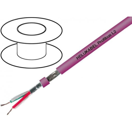 81448; Wire; PROFIBUS; 1x22AWG; solid; Cu; PVC; violet; HELUKABEL 81448; Wire; PROFIBUS; 1x22AWG; solid; Cu; PVC; violet; HELUKABEL