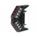 1173810000 PRV 4 SW 35X15 RT; Splice terminal: rail; 1.5mm2; ways: 4; terminals: 16; black; 250VAC; WEIDMÜLLER 1173810000 PRV 4 SW 35X15 RT; Splice terminal: rail; 1.5mm2; ways: 4; terminals: 16; black; 250VAC; WEIDMÜLLER