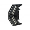 1173820000 PRV 4 SW 35X15 WS; Splice terminal: rail; 1.5mm2; ways: 4; terminals: 16; black; 250VAC; WEIDMÜLLER 1173820000 PRV 4 SW 35X15 WS; Splice terminal: rail; 1.5mm2; ways: 4; terminals: 16; black; 250VAC; WEIDMÜLLER