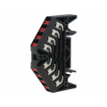 1173830000 PRV 4 SW 35X7.5 RT; Splice terminal: rail; 1.5mm2; ways: 4; terminals: 16; black; 250VAC; WEIDMÜLLER 1173830000 PRV 4 SW 35X7.5 RT; Splice terminal: rail; 1.5mm2; ways: 4; terminals: 16; black; 250VAC; WEIDMÜLLER