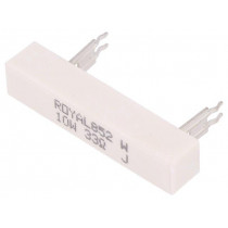 PRZDAWJW330B00; Resistor: wire-wound; THT; 33Ω; 10W; ±5%; 10x9x49mm; ROYAL OHM