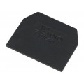 PS-10 A41-6203; End plate; Application: ZG-G10; black; Width: 1mm; polyamide; POKÓJ PS-10 A41-6203; End plate; Application: ZG-G10; black; Width: 1mm; polyamide; POKÓJ