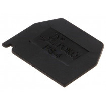 PS-4 A41-6103; End plate; Application: ZG-G2.5,ZG-G4; black; Width: 1mm; POKÓJ