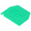 PS-4 A41-6105; End plate; Application: ZG-G2.5,ZG-G4; green; Width: 1mm; POKÓJ PS-4 A41-6105; End plate; Application: ZG-G2.5,ZG-G4; green; Width: 1mm; POKÓJ