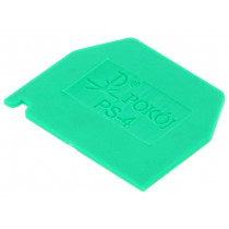 PS-4 A41-6105; End plate; Application: ZG-G2.5,ZG-G4; green; Width: 1mm; POKÓJ PS-4 A41-6105; End plate; Application: ZG-G2.5,ZG-G4; green; Width: 1mm; POKÓJ