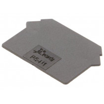 PS-N1 A41-8113; End plate; Application: ZUG; black; Width: 1mm; polyamide; UL94V-0; POKÓJ PS-N1 A41-8113; End plate; Application: ZUG; black; Width: 1mm; polyamide; UL94V-0; POKÓJ