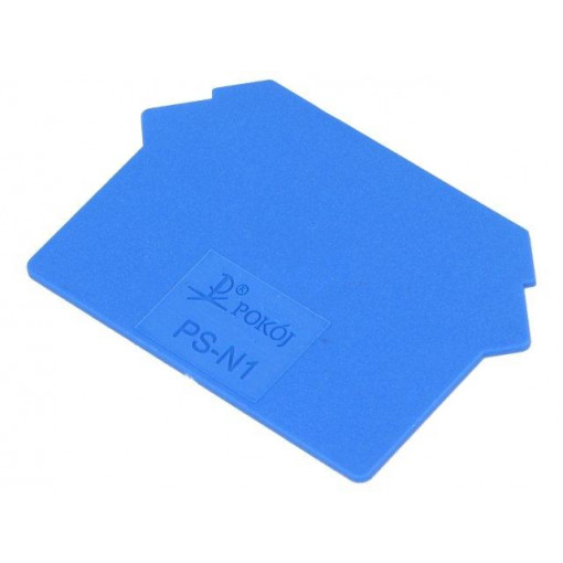 PS-N1 A41-8116; End plate; Application: ZUG; blue; Width: 1mm; polyamide; -25÷120°C; POKÓJ PS-N1 A41-8116; End plate; Application: ZUG; blue; Width: 1mm; polyamide; -25÷120°C; POKÓJ