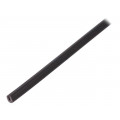 800-00200; Hole and edge shield; PVC; L: 75m; black; -65÷105°C; flexible; HELLERMANNTYTON