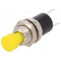 PS10BYL; Switch: push-button; Pos: 2; SPST-NO; 1A/250VAC; OFF-(ON); NINIGI