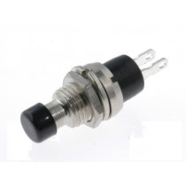 PS10C2BK; Switch: push-button; Pos: 2; SPST-NC; 1A/250VAC; ON-(OFF); NINIGI PS10C2BK; Switch: push-button; Pos: 2; SPST-NC; 1A/250VAC; ON-(OFF); NINIGI