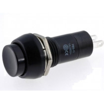 PS11ABK; Switch: push-button; Pos: 2; SPST-NO; 1A/250VAC; OFF-ON; Ø12mm;  PS11ABK; Switch: push-button; Pos: 2; SPST-NO; 1A/250VAC; OFF-ON; Ø12mm;