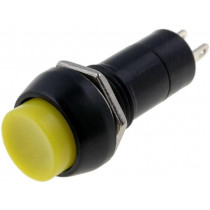 PS11BYL; Switch: push-button; Pos: 2; SPST-NO; 1A/250VAC; OFF-(ON); Ø12mm;  PS11BYL; Switch: push-button; Pos: 2; SPST-NO; 1A/250VAC; OFF-(ON); Ø12mm;