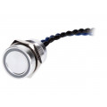 PS165P10Y01B12V; Switch: piezoelectric; Pos: 2; SPST-NO; 0.2A/24VAC; 0.2A/24VDC; ONPOW PS165P10Y01B12V; Switch: piezoelectric; Pos: 2; SPST-NO; 0.2A/24VAC; 0.2A/24VDC; ONPOW
