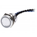 PS165P10Y01B24V; Switch: piezoelectric; Pos: 2; SPST-NO; 0.2A/24VAC; 0.2A/24VDC; ONPOW PS165P10Y01B24V; Switch: piezoelectric; Pos: 2; SPST-NO; 0.2A/24VAC; 0.2A/24VDC; ONPOW