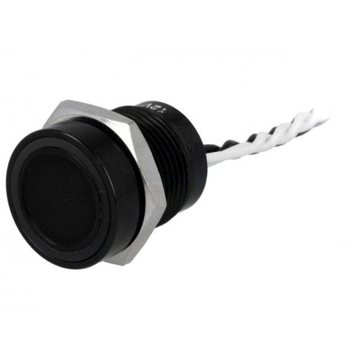 PS165P10Y21W12V; Switch: piezoelectric; Pos: 2; SPST-NO; 0.2A/24VAC; 0.2A/24VDC; ONPOW