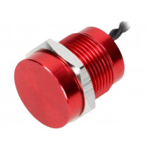 PS165P10Y51; Switch: piezoelectric; Pos: 2; SPST-NO; 0.2A/24VAC; 0.2A/24VDC; ONPOW