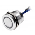 PS193P10Y01B24VT; Switch: piezoelectric; Pos: 2; SPST-NO; 0.2A/24VAC; 0.2A/24VDC; ONPOW PS193P10Y01B24VT; Switch: piezoelectric; Pos: 2; SPST-NO; 0.2A/24VAC; 0.2A/24VDC; ONPOW