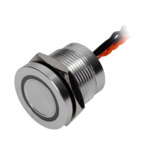 PS193P10Y01O12VT; Switch: piezoelectric; Pos: 2; SPST-NO; 0.2A/24VAC; 0.2A/24VDC; ONPOW