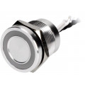 PS193P10Y01W12VL; Switch: piezoelectric; Pos: 2; SPST-NO; 0.2A/24VAC; 0.2A/24VDC; ONPOW PS193P10Y01W12VL; Switch: piezoelectric; Pos: 2; SPST-NO; 0.2A/24VAC; 0.2A/24VDC; ONPOW