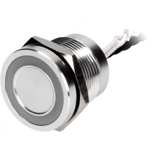 PS193P10Y01W12VL; Switch: piezoelectric; Pos: 2; SPST-NO; 0.2A/24VAC; 0.2A/24VDC; ONPOW