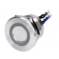 PS223P10Y01B24VT; Switch: piezoelectric; Pos: 2; SPST-NO; 0.2A/24VAC; 0.2A/24VDC; ONPOW PS223P10Y01B24VT; Switch: piezoelectric; Pos: 2; SPST-NO; 0.2A/24VAC; 0.2A/24VDC; ONPOW