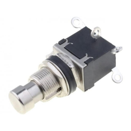 PS24202; Switch: push-button; Pos: 2; DPDT; 2A/250VAC; ON-ON; Illumin: none; NINIGI