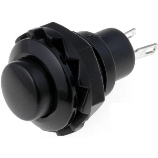 R13-502A-05-BB; Switch: push-button; Pos: 2; SPST-NO; 1.5A/250VAC; OFF-(ON); SCI