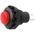 R13-502A-05-BR; Switch: push-button; Pos: 2; SPST-NO; 1.5A/250VAC; OFF-(ON); SCI R13-502A-05-BR; Switch: push-button; Pos: 2; SPST-NO; 1.5A/250VAC; OFF-(ON); SCI