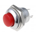 R13-502-MC-05-0R; Switch: push-button; Pos: 2; SPDT; 1.5A/250VAC; ON-(ON); Mat: metal; SCI R13-502-MC-05-0R; Switch: push-button; Pos: 2; SPDT; 1.5A/250VAC; ON-(ON); Mat: metal; SCI