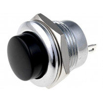 R13-507MA-BB; Switch: push-button; Pos: 2; SPST-NO; 3A/250VAC; OFF-(ON); SCI