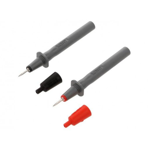FTF000370004; Test probe; 16A; red and black; Tip diameter: 2mm; BEHA-AMPROBE
