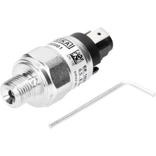 14068611; Module: pressure switch; relative pressure; 0.5÷8 bar; 5÷50VAC; WIKA
