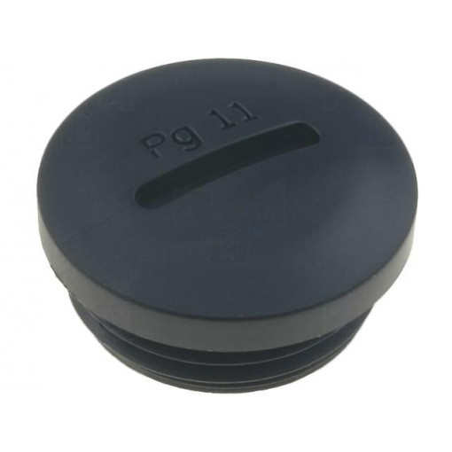 ; Stopper; PG11; Mat: polyamide; black; KSS WIRING