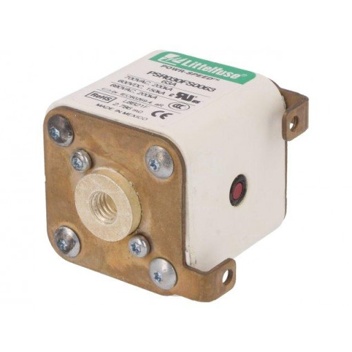 PSR030FS0063; Fuse: fuse; ultra rapid; 63A; 690VAC; 600VDC; ceramic,industrial; LITTELFUSE