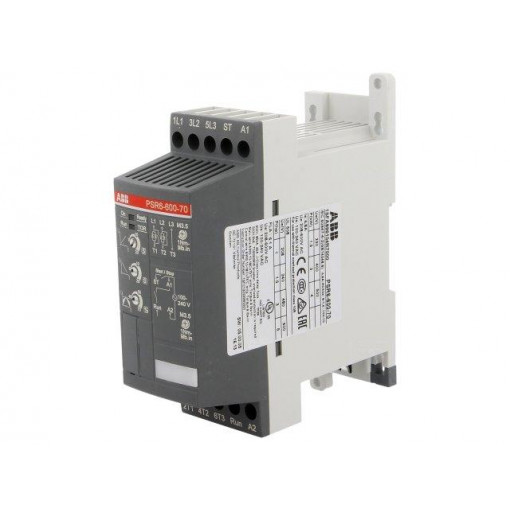 1SFA896104R7000; Module: soft-start; Usup: 208÷600VAC; DIN; 3kW; Ucntrl: 100÷240VAC; ABB