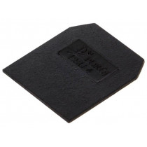 PSU-4 A41-0103; End/partition plate; Application: ZUG-G2.5,ZUG-G4; black; POKÓJ PSU-4 A41-0103; End/partition plate; Application: ZUG-G2.5,ZUG-G4; black; POKÓJ