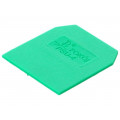 PSU-4 A41-0105; End/partition plate; Application: ZUG-G2.5,ZUG-G4; green; POKÓJ