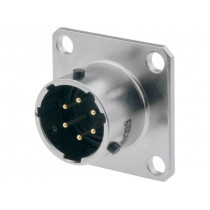 PT02A1006P023; Connector: circular; PT; socket; male; PIN: 6; external bayonet; AMPHENOL